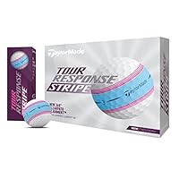 テーラーメイド　ゴルフボール ツアーレスポンスストライプ　美品　24個 Amazon | テーラーメイド(TAYLOR MADE) TMJ24 TourResp Stripe